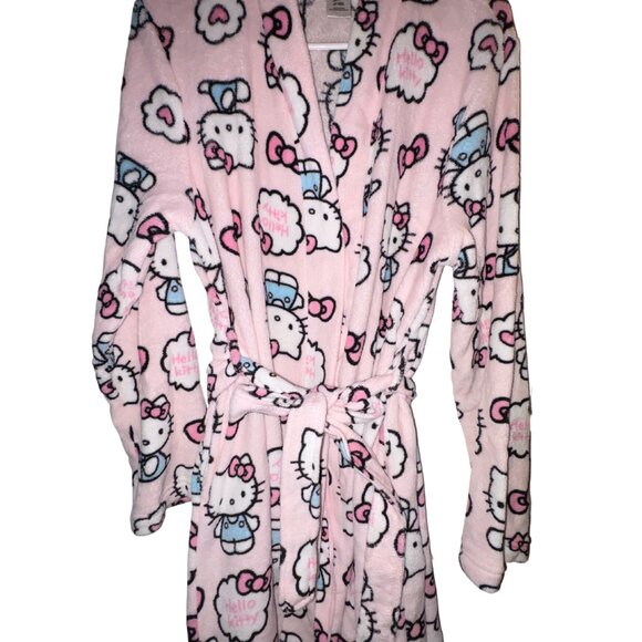 Hello Kitty pink bath robe - Picture 2 of 6